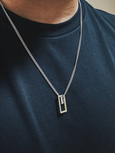 Load image into Gallery viewer, Double rectangle necklace
