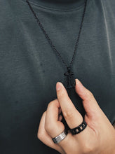 將圖片載入圖庫檢視器 Anchor necklace (black)
