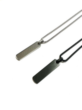 將圖片載入圖庫檢視器 Tag necklace (silver)
