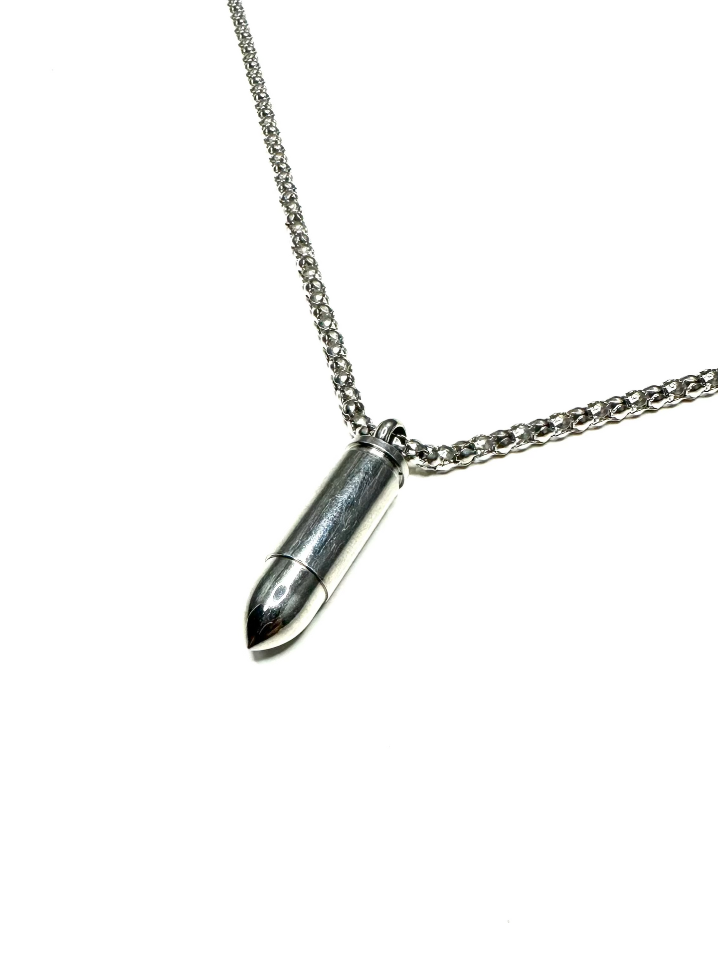 Bullet necklace (silver)