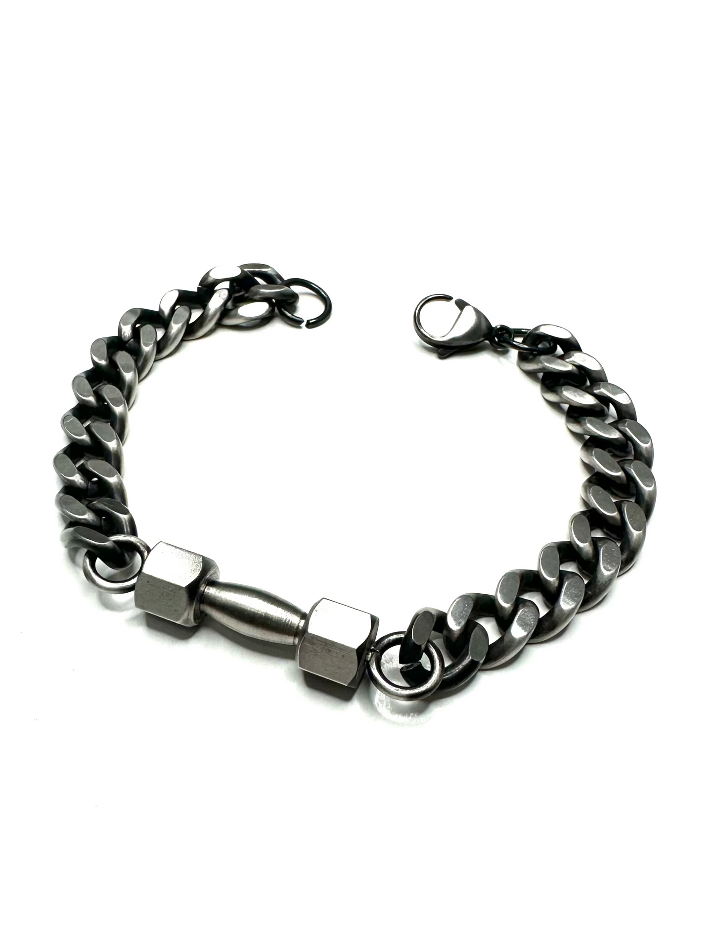 Dumbbell bracelet