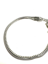 將圖片載入圖庫檢視器 Double-layer box chain bracelet
