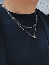 Load image into Gallery viewer, Mini square necklace
